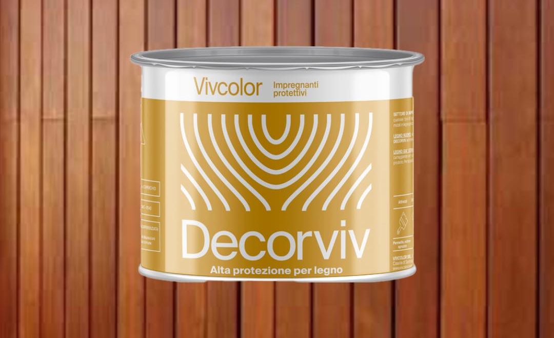 DECORVIV Vernice impregnante monocomponente, idonea alla preservazione e coloritura del