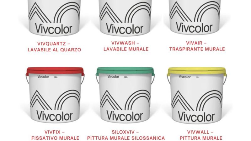 PITTURE PER EDILIZIA #Vivcolor offre una gamma di soluzioni professionali