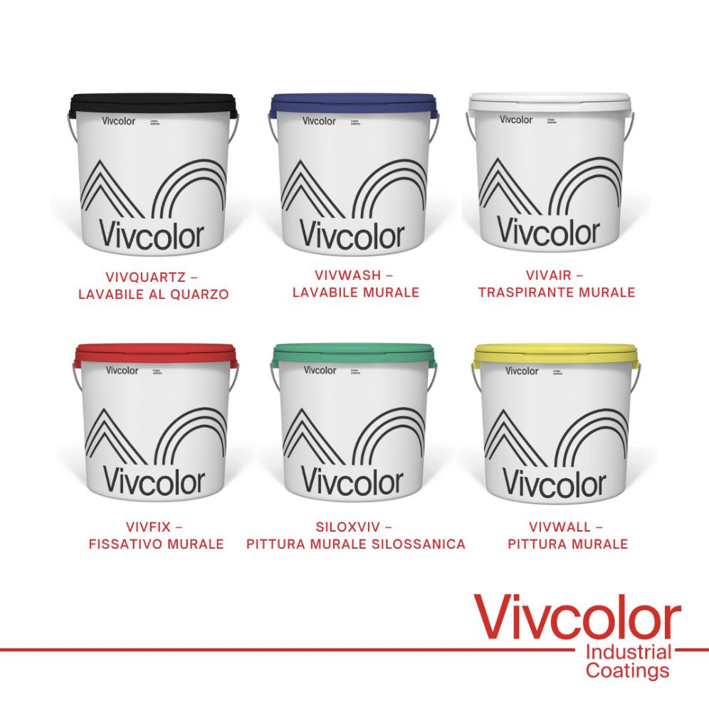 PITTURE PER EDILIZIA #Vivcolor offre una gamma di soluzioni professionali