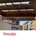 The wood comes to life with vivolor protection and beauty