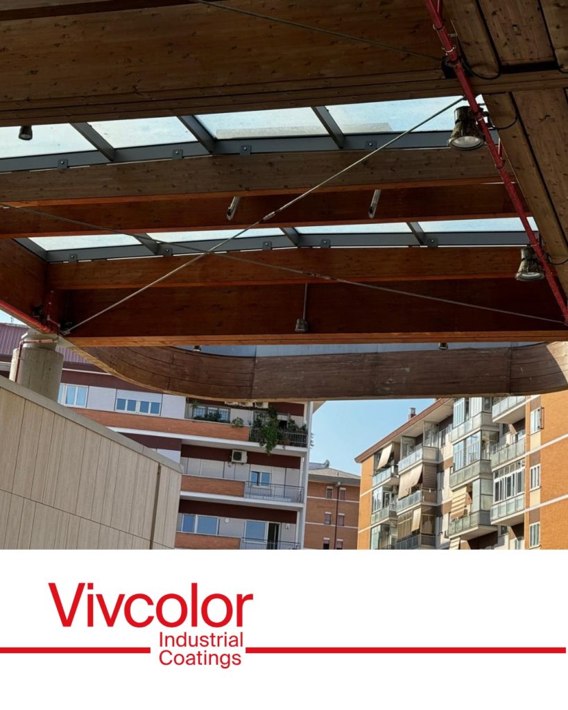 The wood comes to life with vivolor protection and beauty