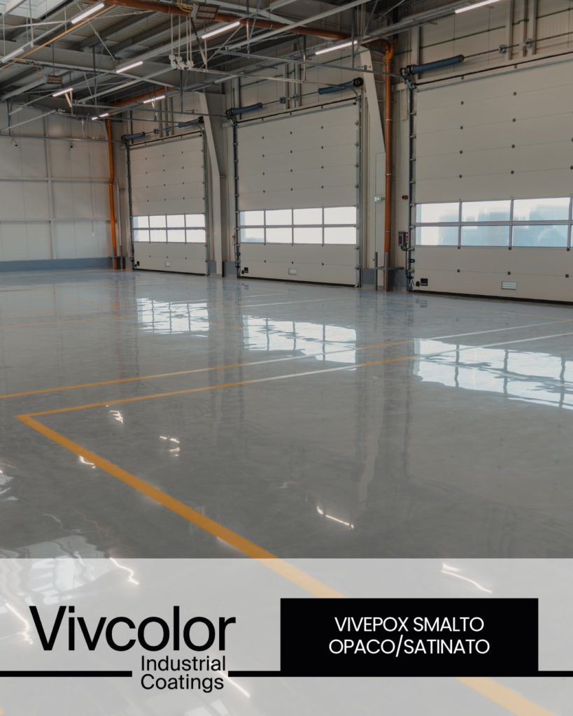 VIVEPOX SMALTO OPACO/SATINATO: RESISTENZA ESTREMA PER INDUSTRIE PESANTI Le tue