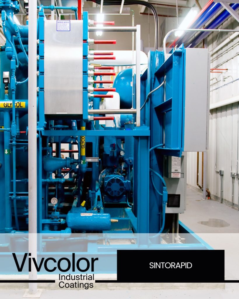 Sintorapid: Anti crust industriel avec un séchage très rapide de vos