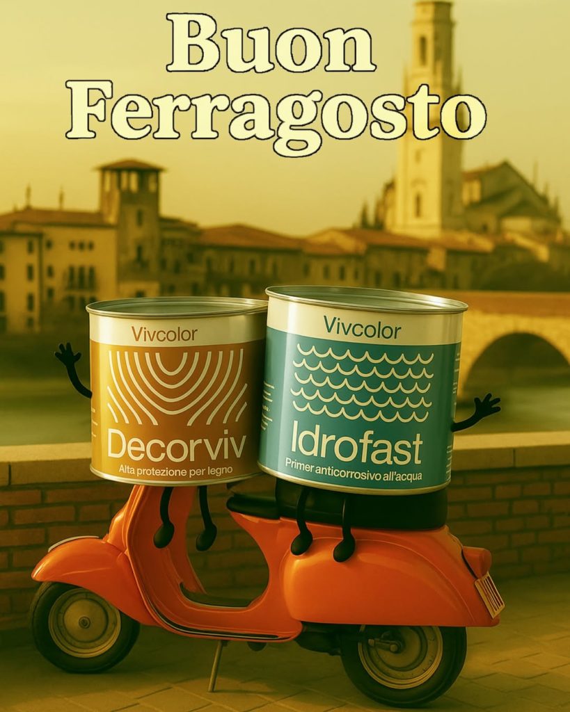 Buon Ferragosto da tutto il team Vivcolor! Che sia il