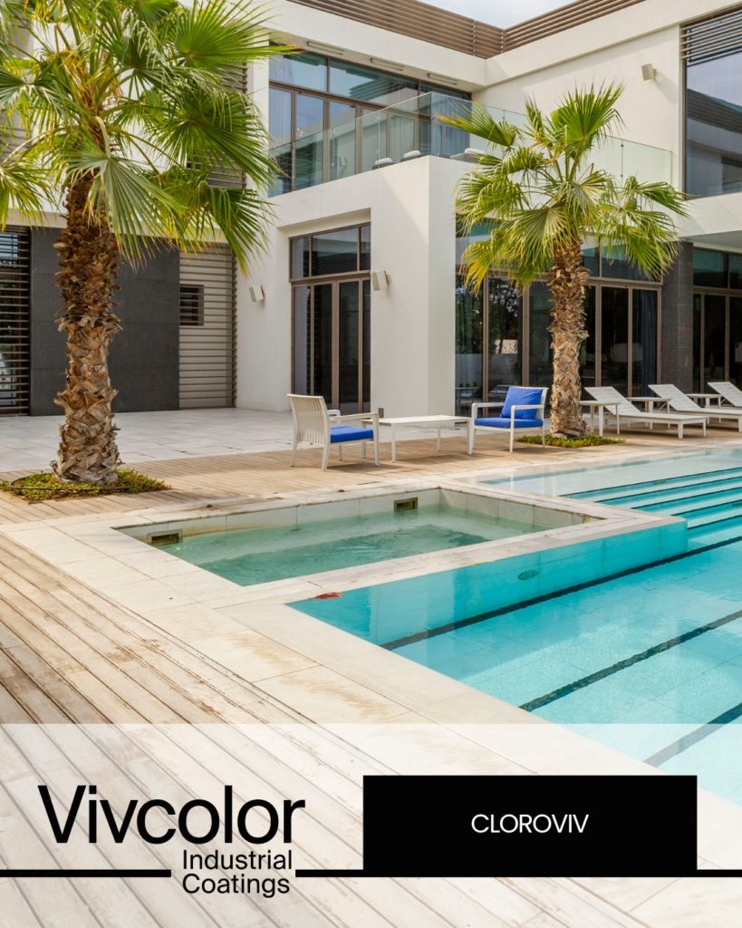 Cloroviv: vernis à ongles avec chlorocaucciù pour les piscines et