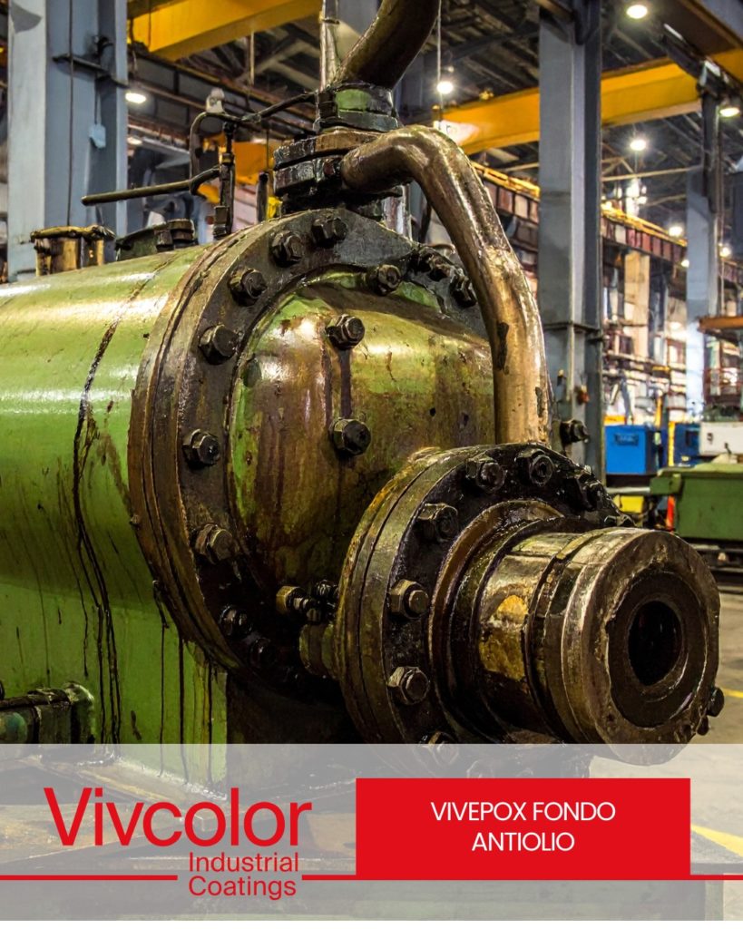 Vivepox Anti Oil Fund: Bicomponent Primer of Corrosion inhibitor This
