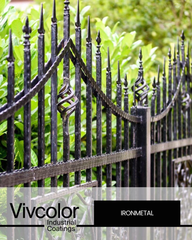 IRONMETAL: SINGLE COMPONENT FAST DRYING MICACEOUS ENAMEL This single component, quick drying micaceous enamel