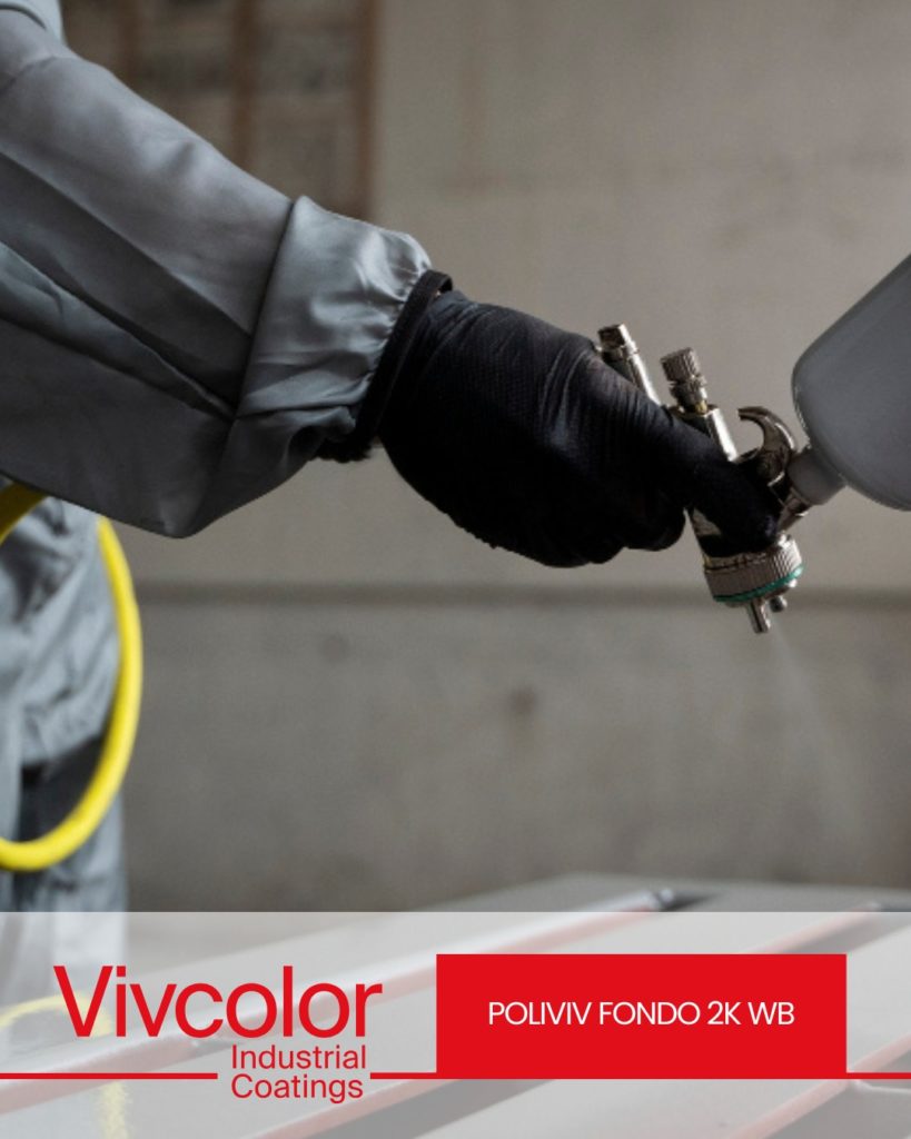 POLIVIV 2K WB BASECOAT: WATER BASED TWO COMPONENT POLYESTER BASECOAT WITH HIGH