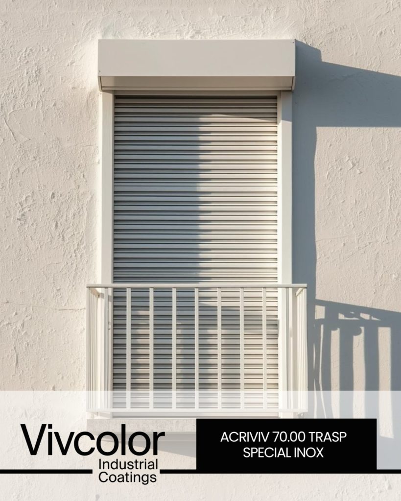 ACRIVIV 70.00 TRASP SPECIAL INOX: TRASPARENTE ACRILICO BICOMPONENTE PER INOX
