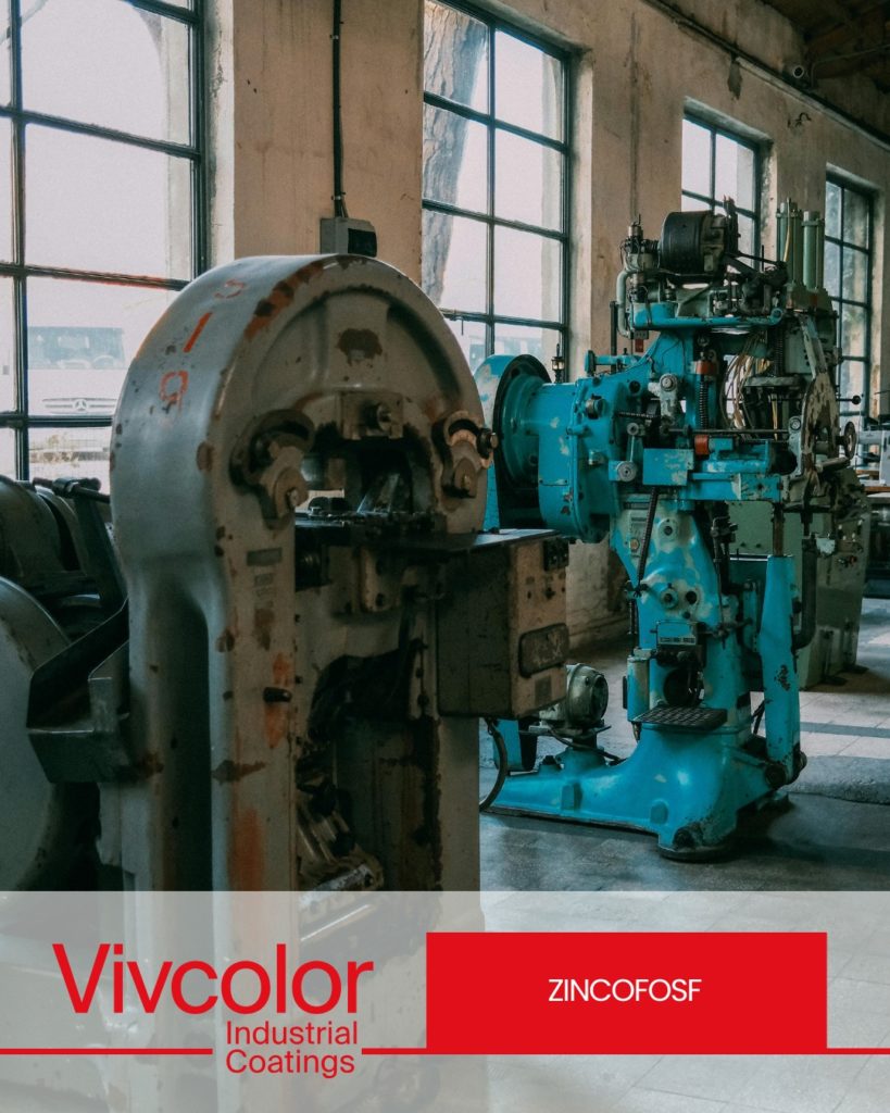ZINCOFOSF : PHOSPHATE DE ZINC ANTIROUILLE À SÉCHAGE RAPIDE Le