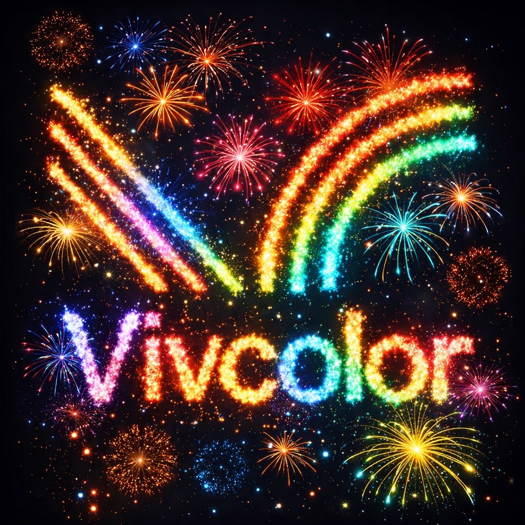 HAPPY NEW YEAR FROM VIVCOLOR! The Vivcolor team wishes you