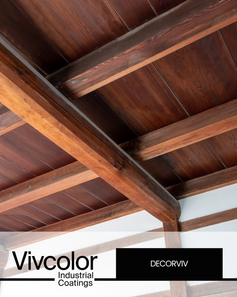 DECORVIV: PROTECTIVE IMPREGNATION FOR INTERIOR AND EXTERIOR WOOD The single component