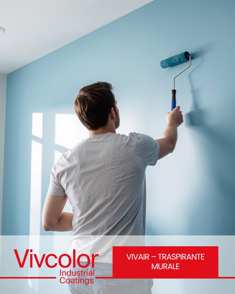 VIVAIR – MUR RESPIRANT : PEINTURE VINYLE ACRYLIQUE À L'EAU POUR