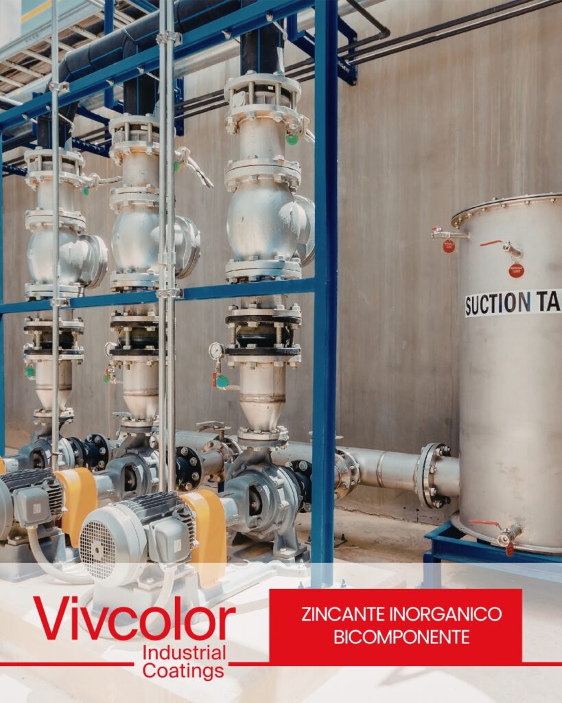 ZINCANTE INORGANICO BICOMPONENTE: PRIMER CON POLVERE DI ZINCO PER PROTEZIONE