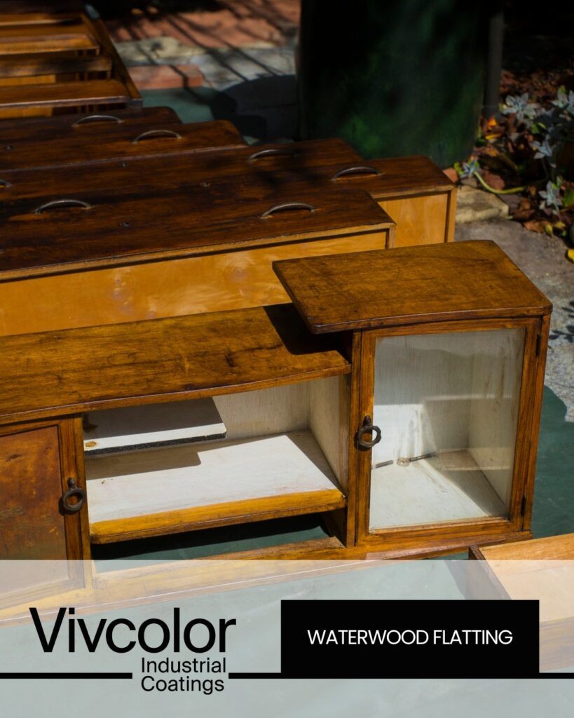 WATERWOOD FLATTING : FINITION TRANSPARENTE À BASE D'EAU POUR LE