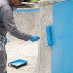 Not all paints tolerate water. And no generic paint can