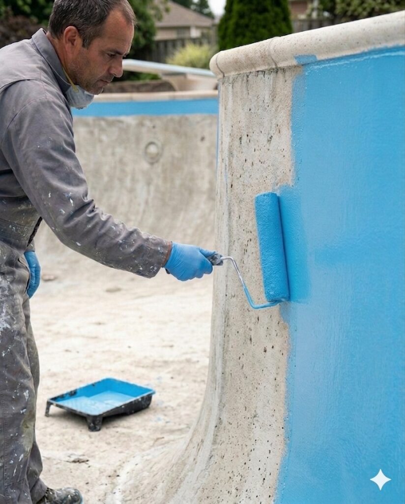 Toutes les peintures ne tolèrent pas l'eau. Et aucune peinture