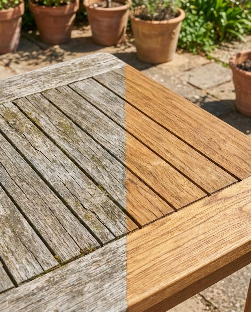 On Monday we showed you the gray table. This is